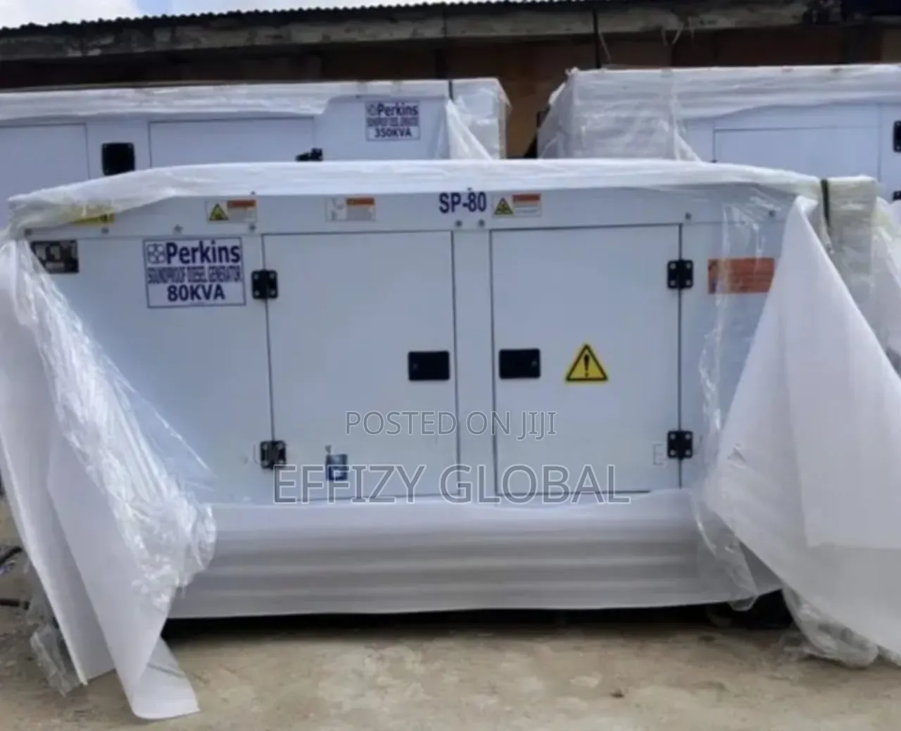Heavy-Duty 80kva Perkins Soundproof Diesel Generator(England)