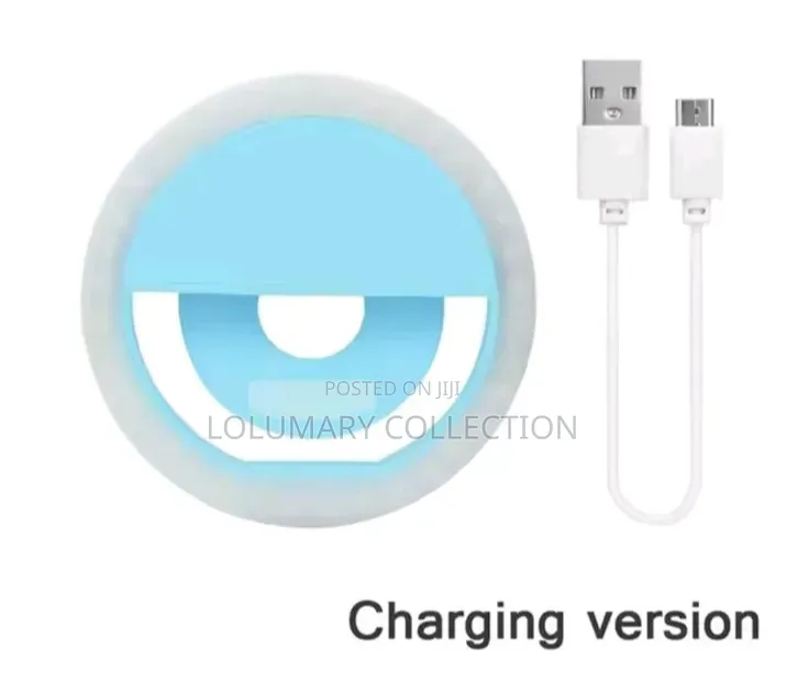 Clip-on Selfie Ring Light for Phone Rechargeable Led Video Light
