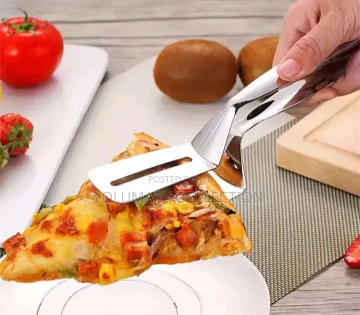 Stainless Steel Food Tongs BBQ Kitchen Cooking Serving Food Picker