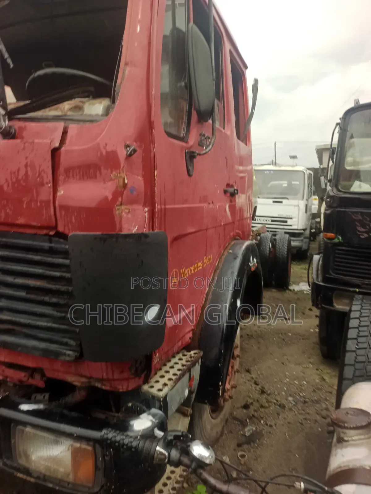 Mercedes Benz 1217 Truck (Cab and Chassis) Foreign Used