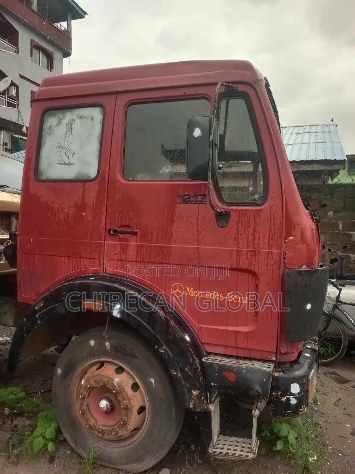 Mercedes Benz 1217 Truck (Cab and Chassis) Foreign Used