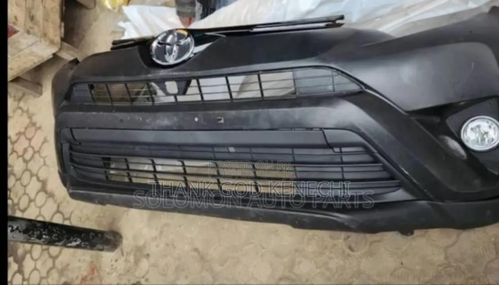 Complete Front Bumper Rav4 2018 Model