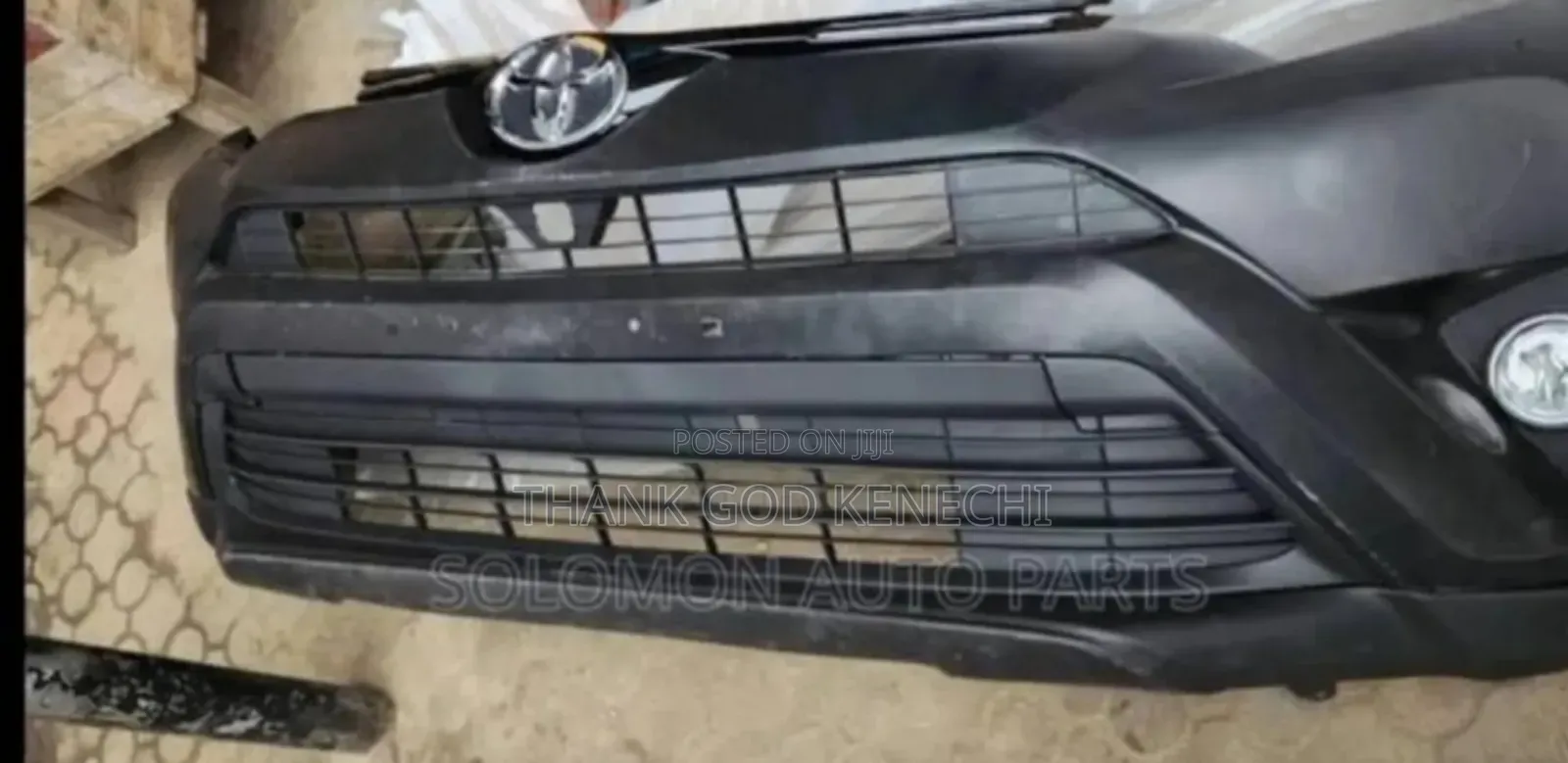 Complete Front Bumper Rav4 2018 Model