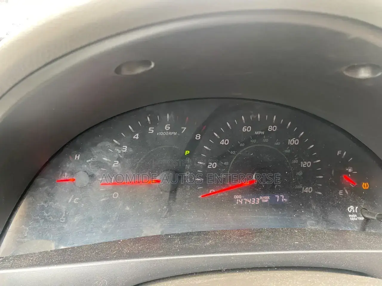 Toyota Camry 2007 Gold