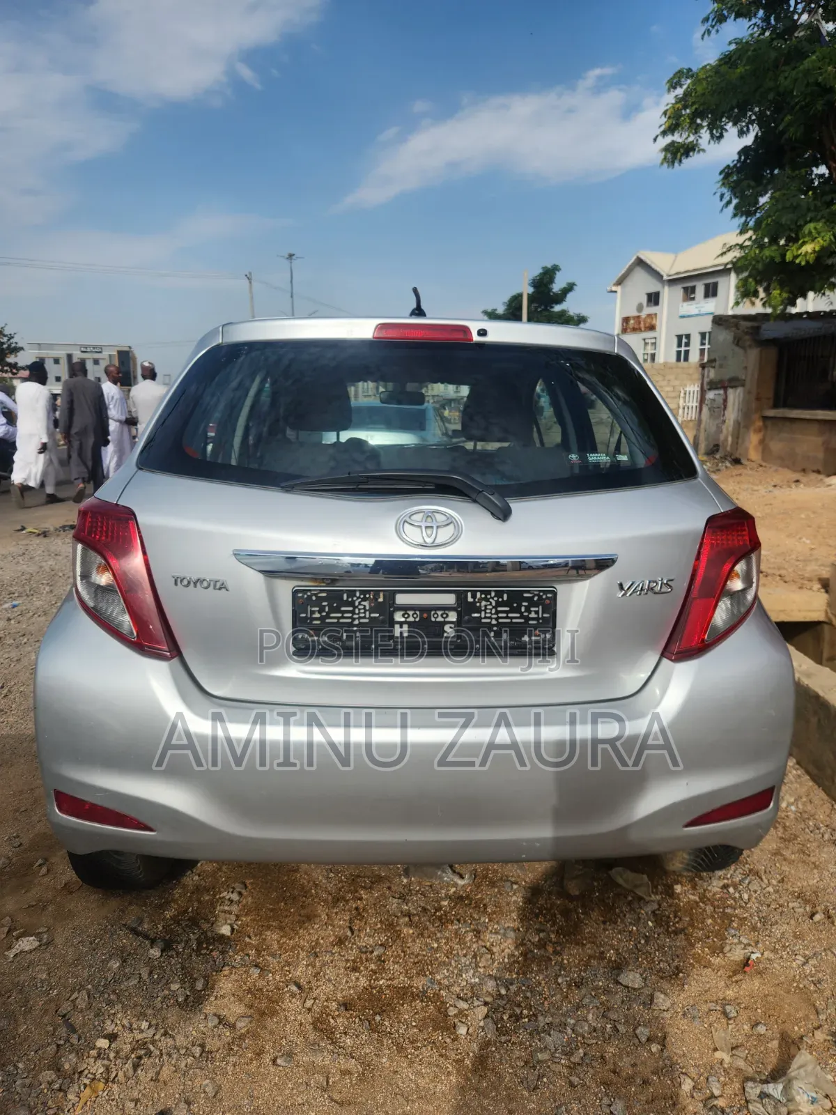 Toyota Yaris 2013 Silver