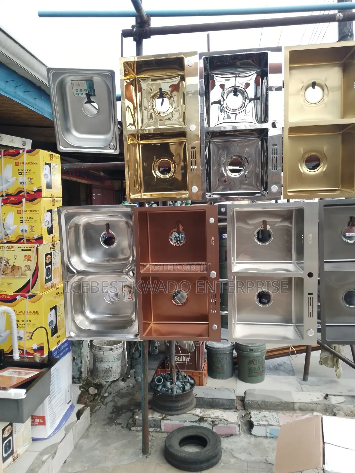 Industrial Kitchen Sink