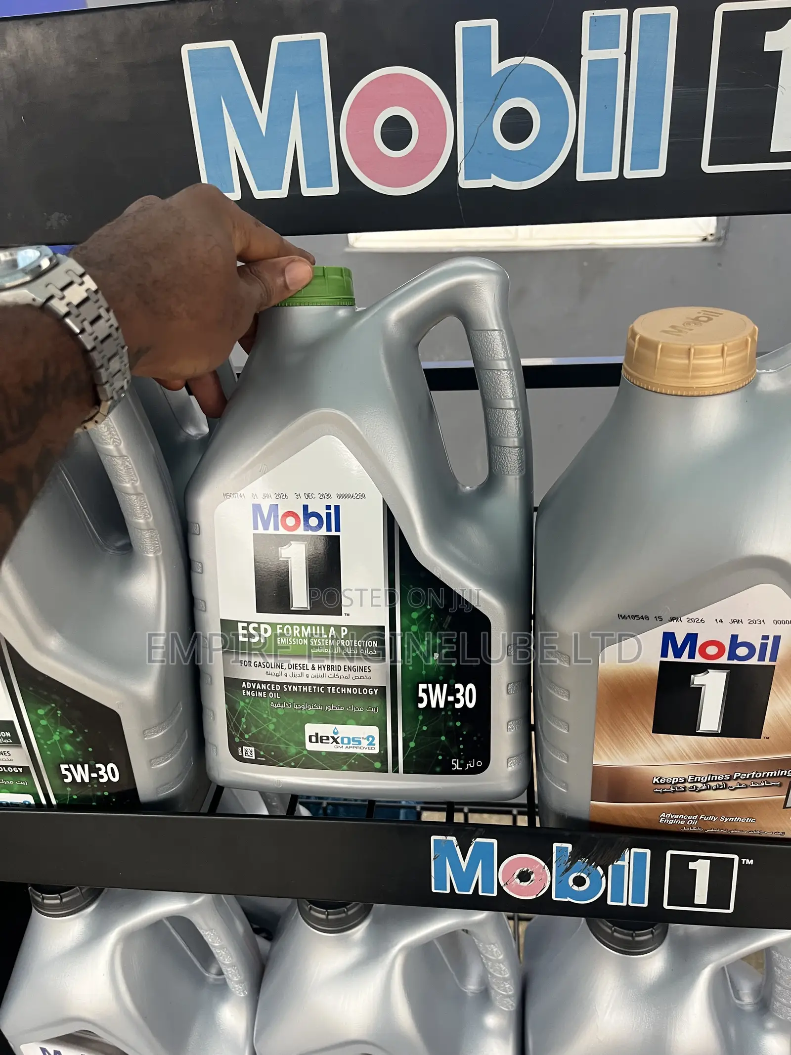 Mobil 1 5w30 (Esp Formula P) Green