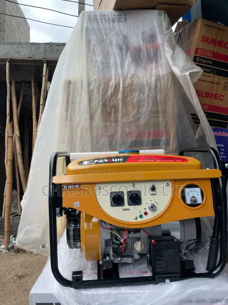 Brand New Parsun Petroleum Generator 4.5kva 100%Copper
