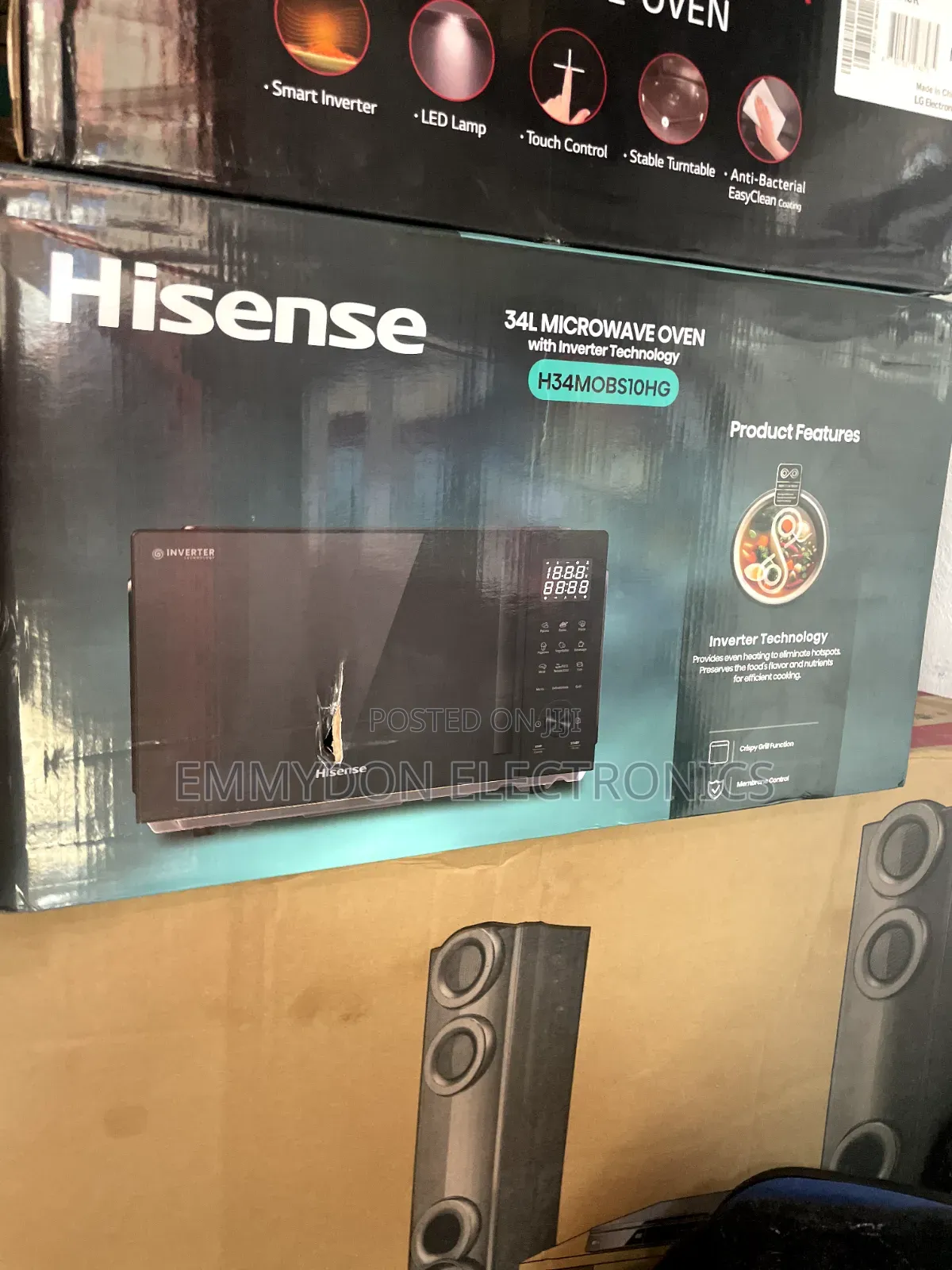 Hisense 34l Family Size Microwave Oven