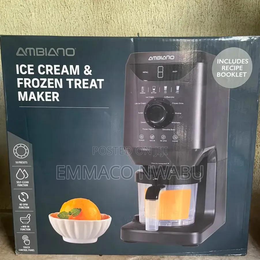 Ambiano Ice Cream Frozen Treat Maker.