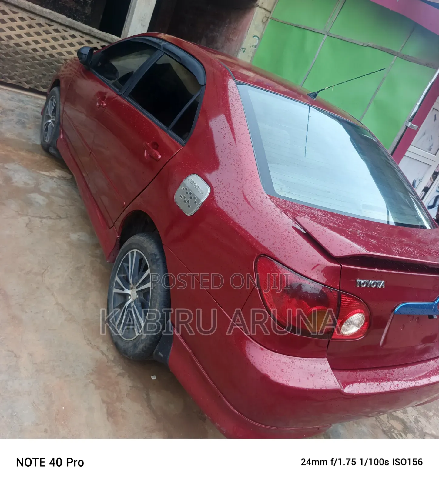 Toyota Corolla 2006 Red