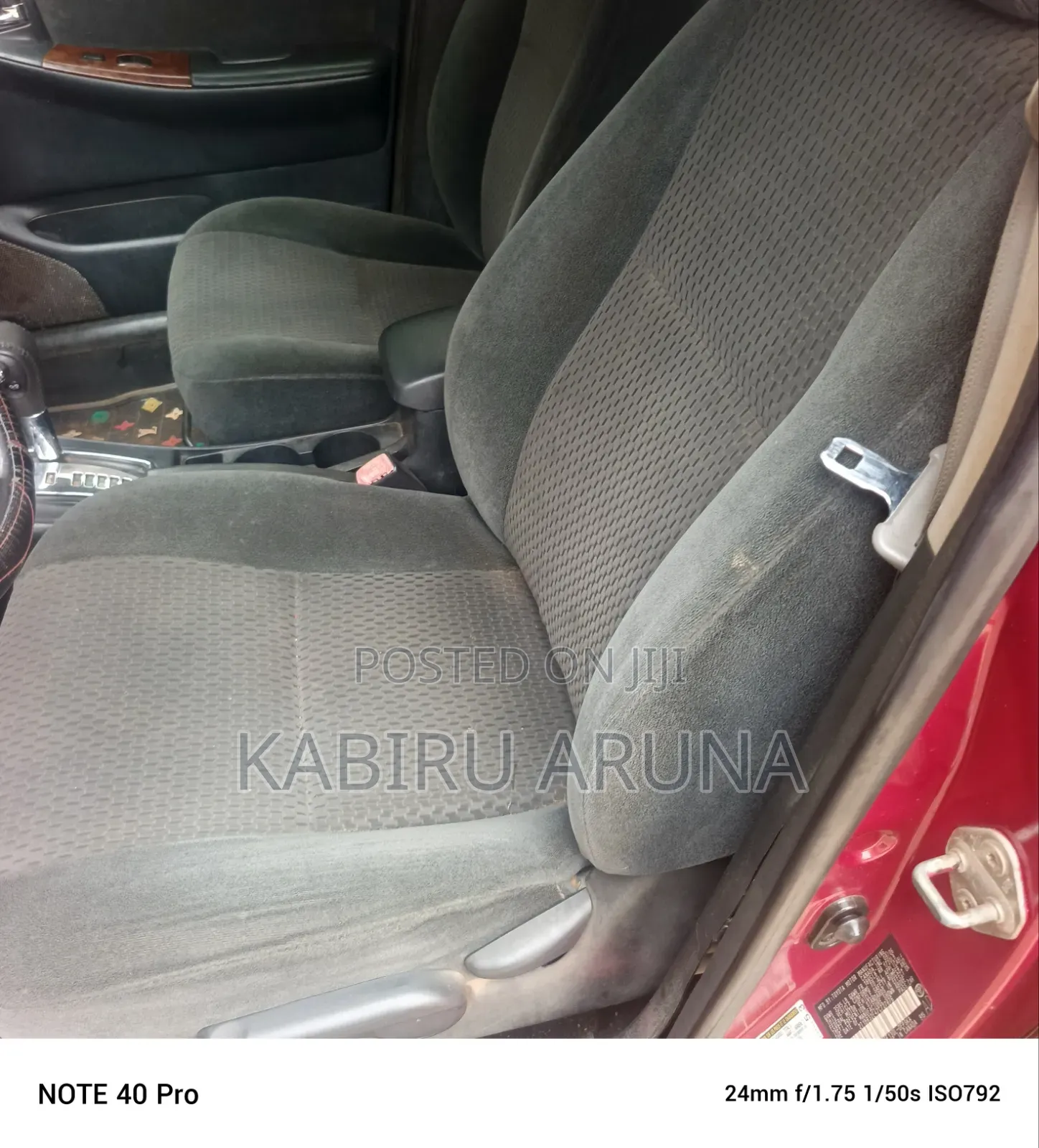 Toyota Corolla 2006 Red