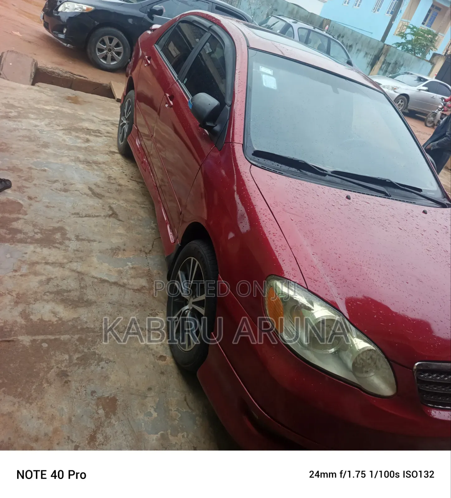 Toyota Corolla 2006 Red