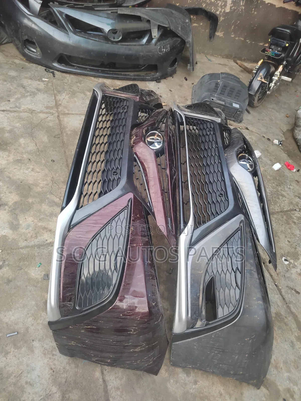 Complete Front Bumper Toyota Camry 2022 Se
