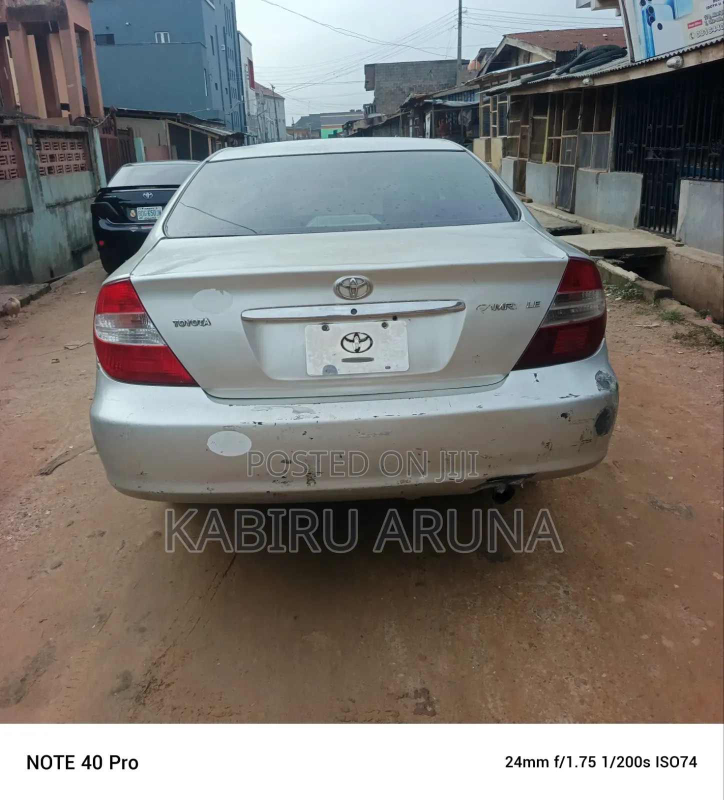 Toyota Camry 2003 Silver
