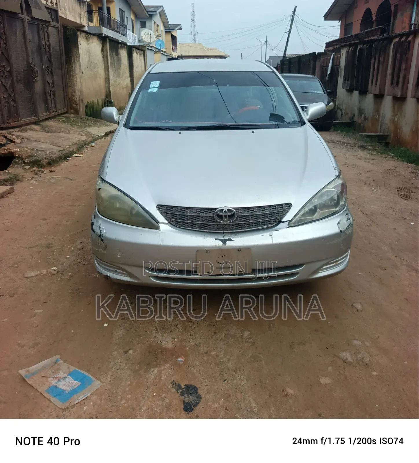 Toyota Camry 2003 Silver