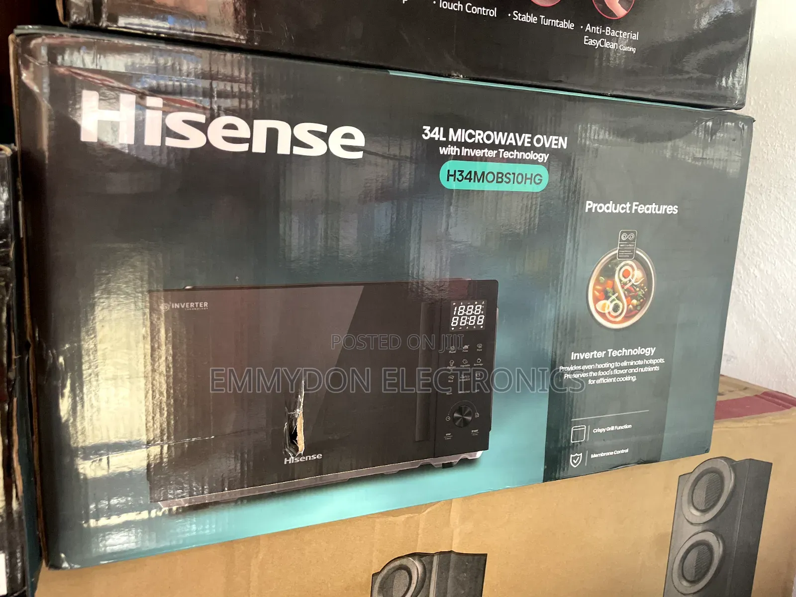 Hisense 34l Fast Heating Microwave