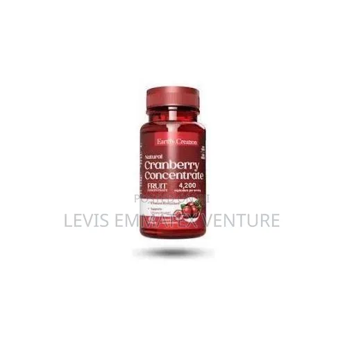 Earth's Creation Natural Cranberry Fruit Concentrate 4200mg - 60