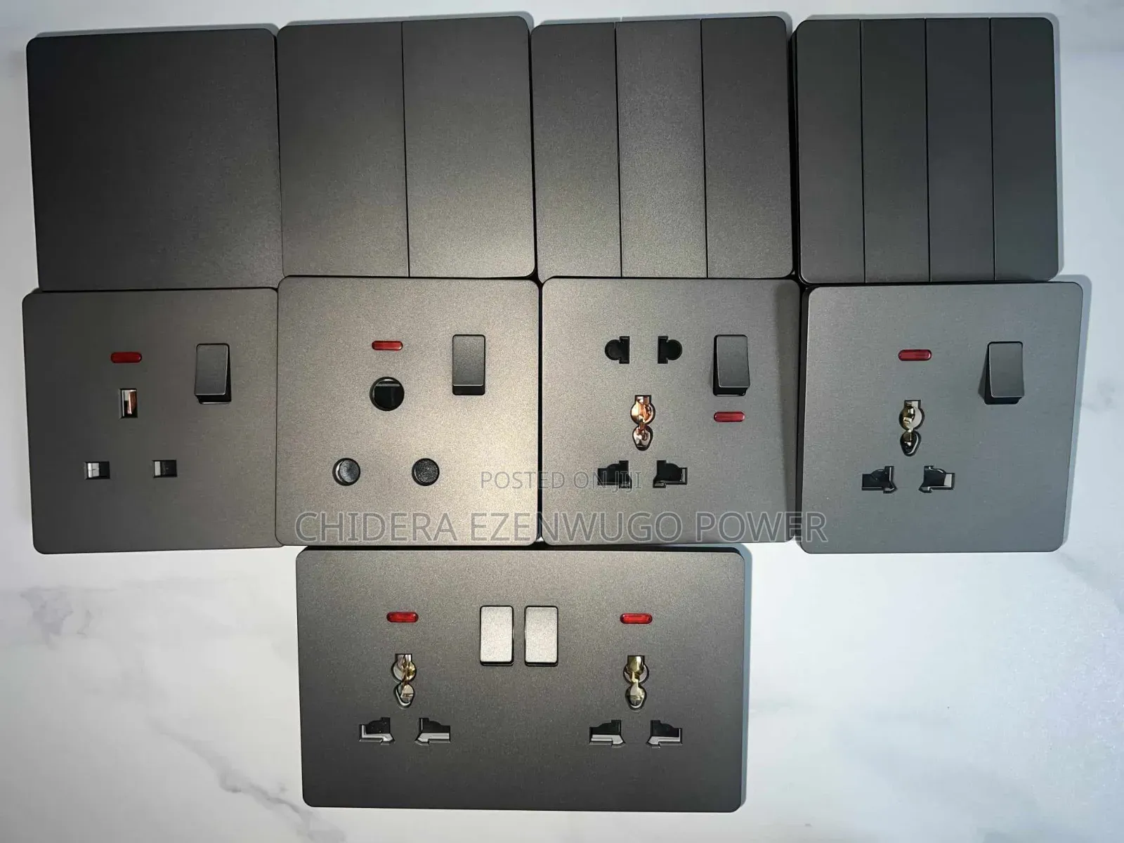 All Types Of Socket And Switch Water Resist For Light