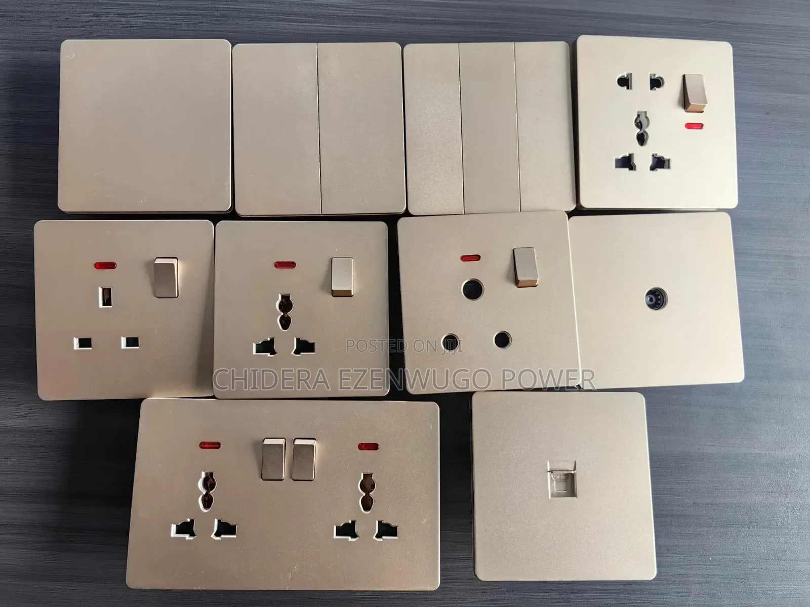 All Types Of Socket And Switch Water Resist For Light