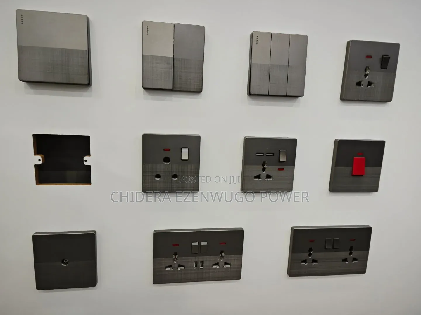 All Types Of Socket And Switch Water Resist For Light