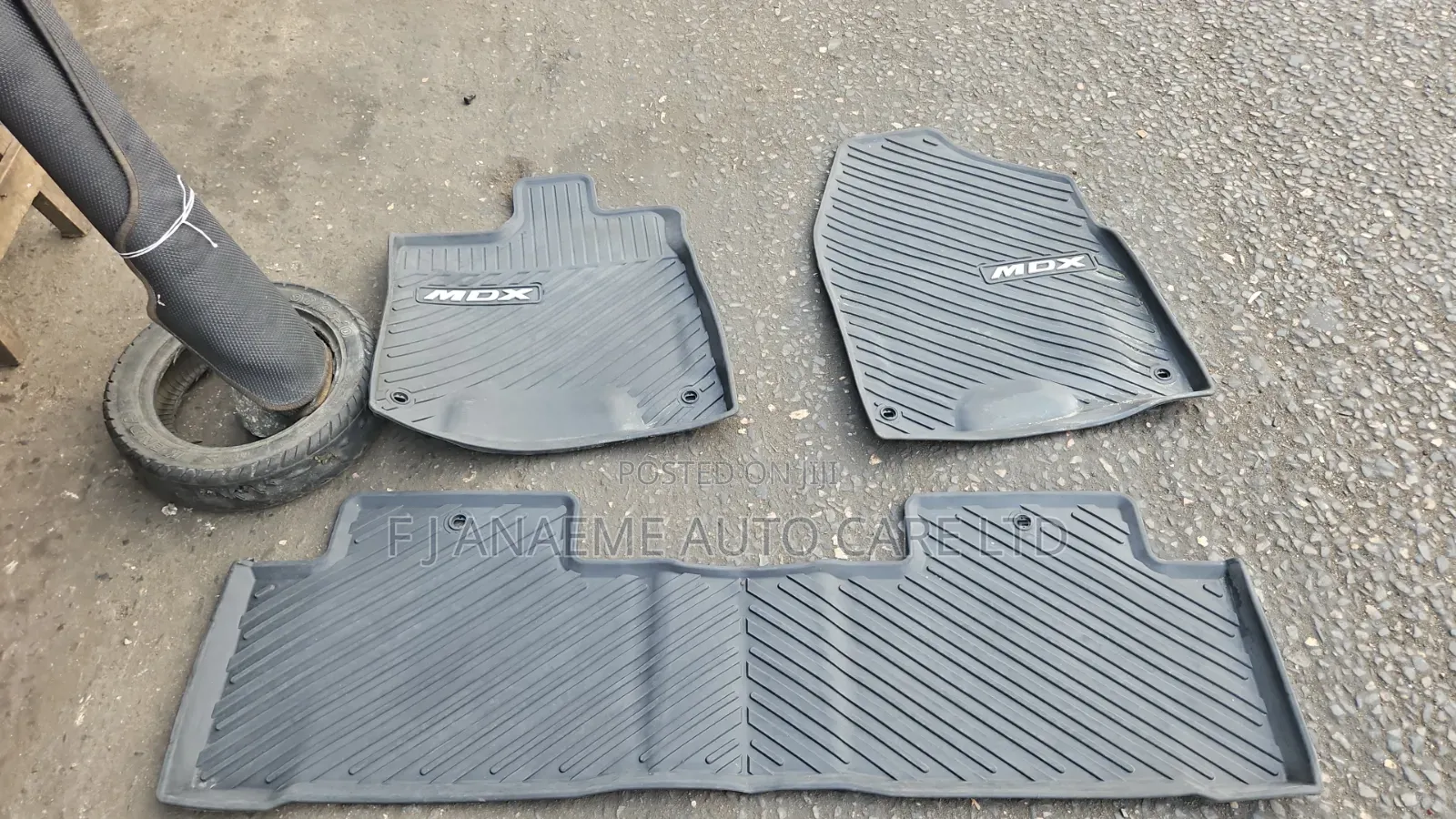 Honda MDX Follow Come Footmat Rubber Car Mat Factory Fitted