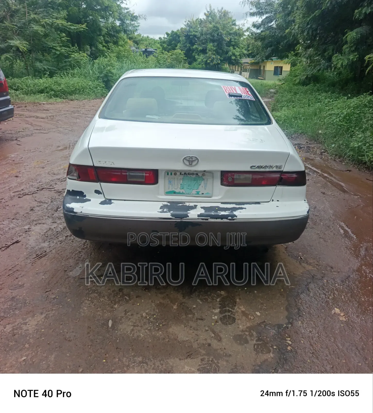 Toyota Camry Automatic 1999 White