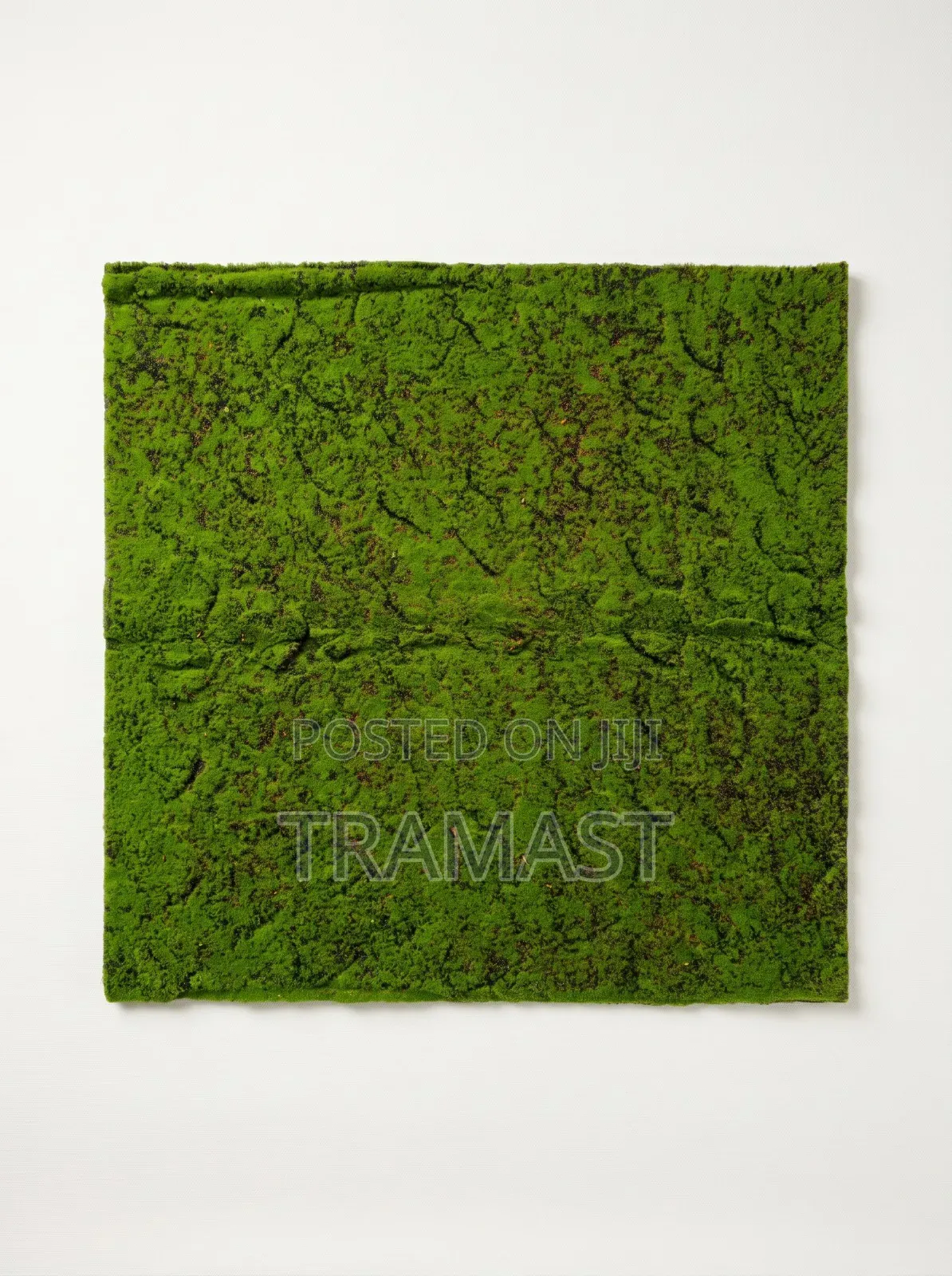 Moss Wallmat 100cm X 100cm - Light Dark Green, Particl Design