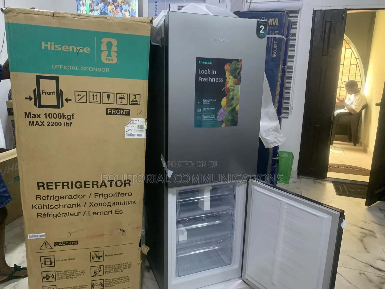 Hisense Rd-29dca Silver Fridge -225l
