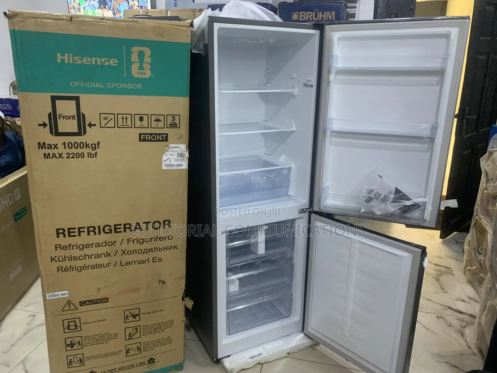 Hisense Rd-29dca Silver Fridge -225l