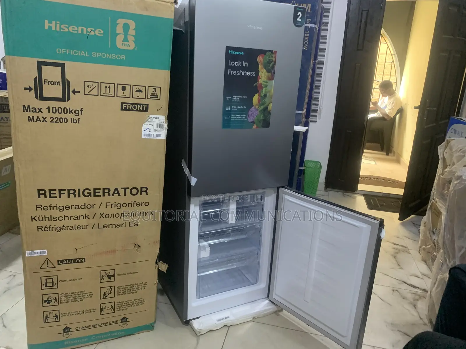 Hisense Rd-29dca 225l Bottom Freezer Refrigerator With Energy Saving T