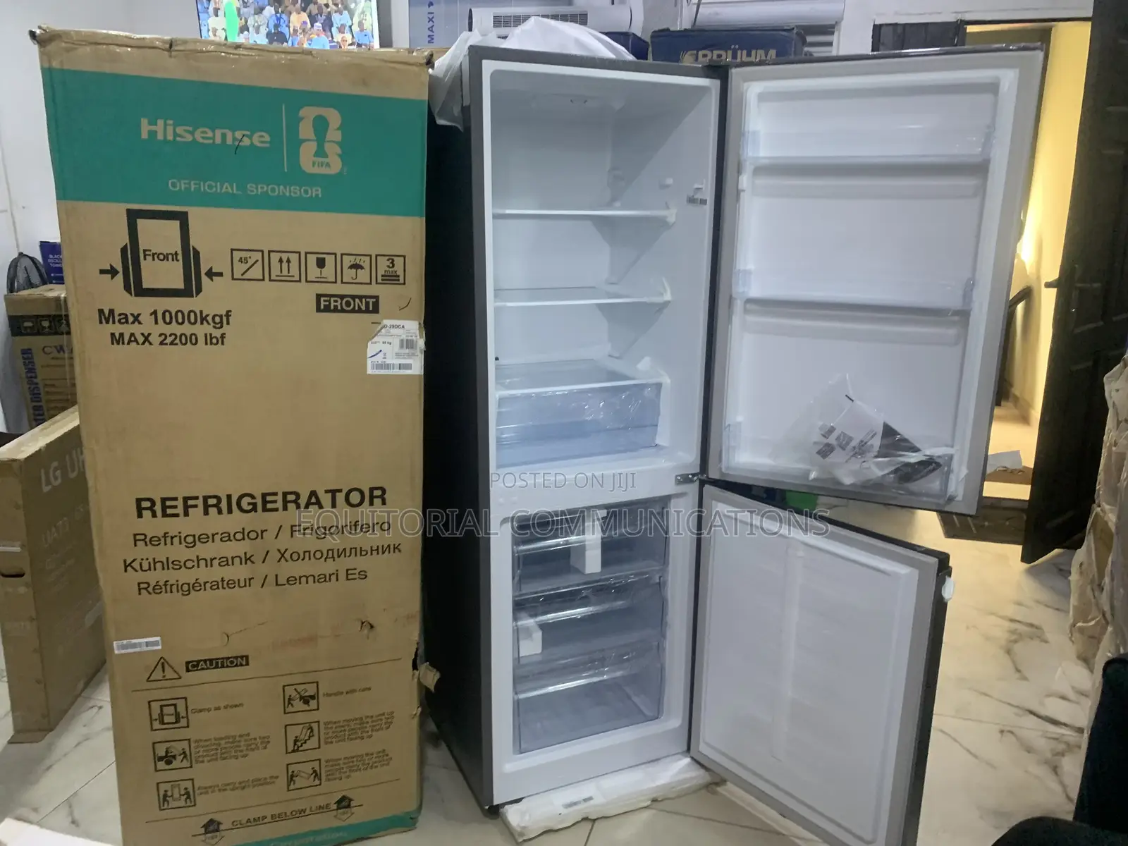Hisense Rd-29dca 225l Frost Free Double Door Refrigerator for Modern H