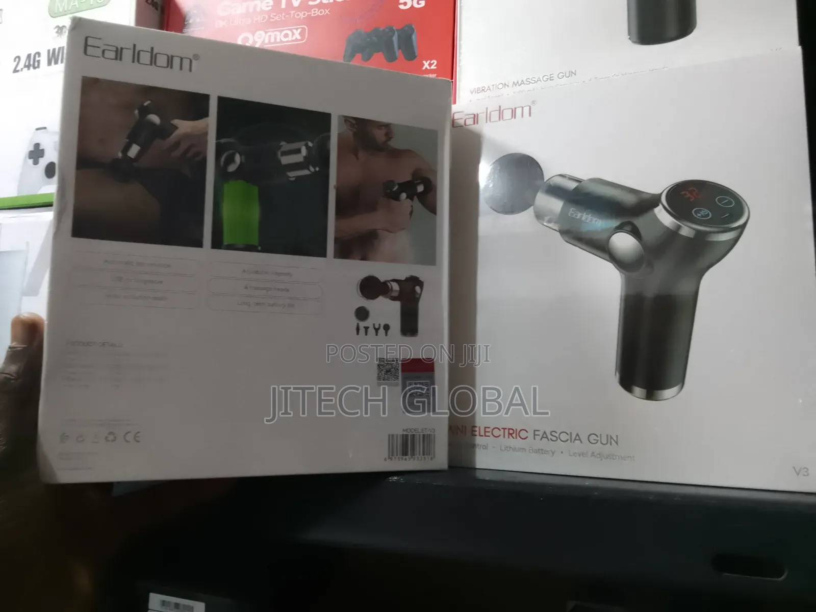 Electric Fascia Gun Massager Earldom Et-V3