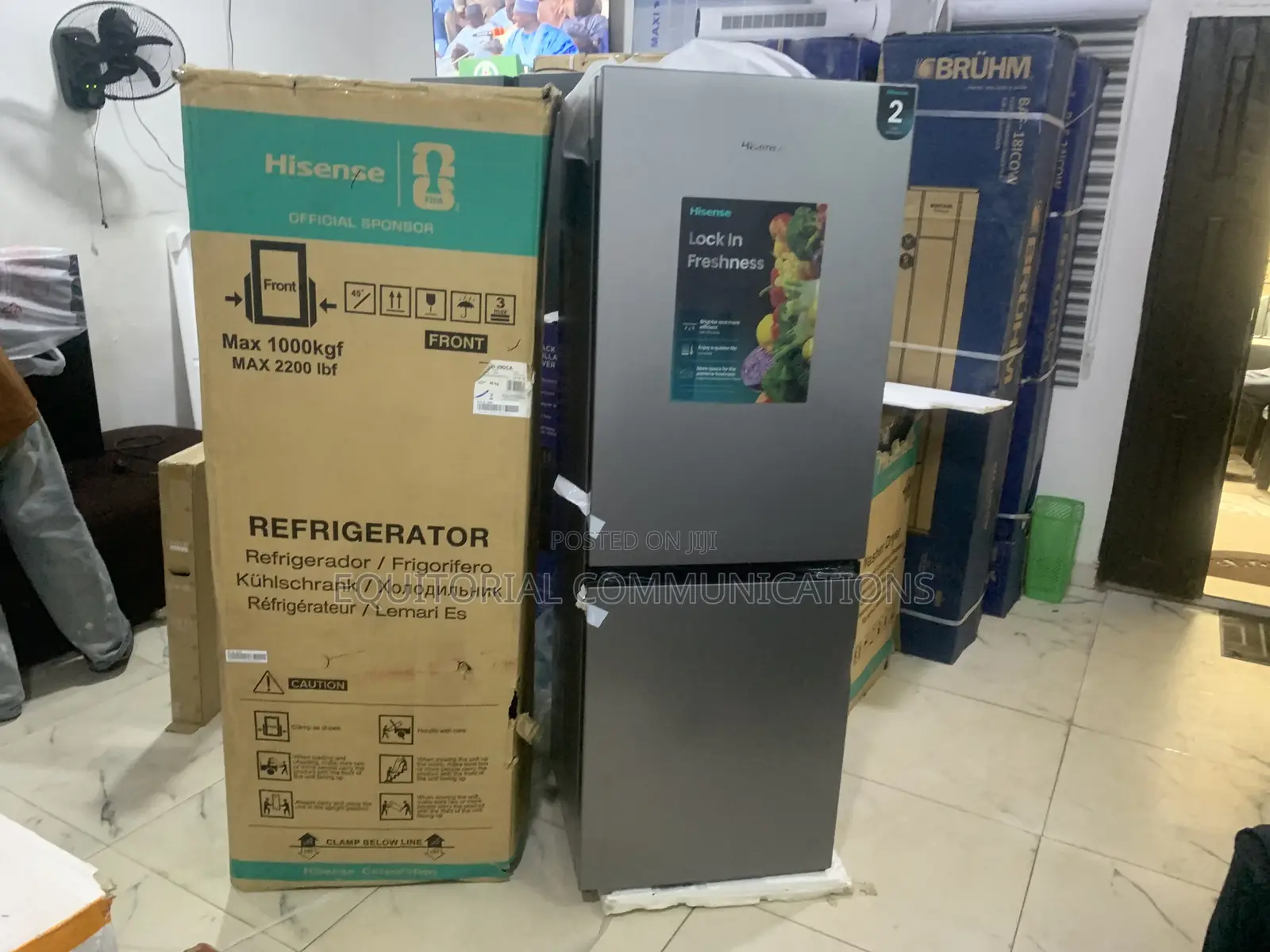 Hisense Rd-29dca 225l Refrigerator With Spacious Refrigerator and Free