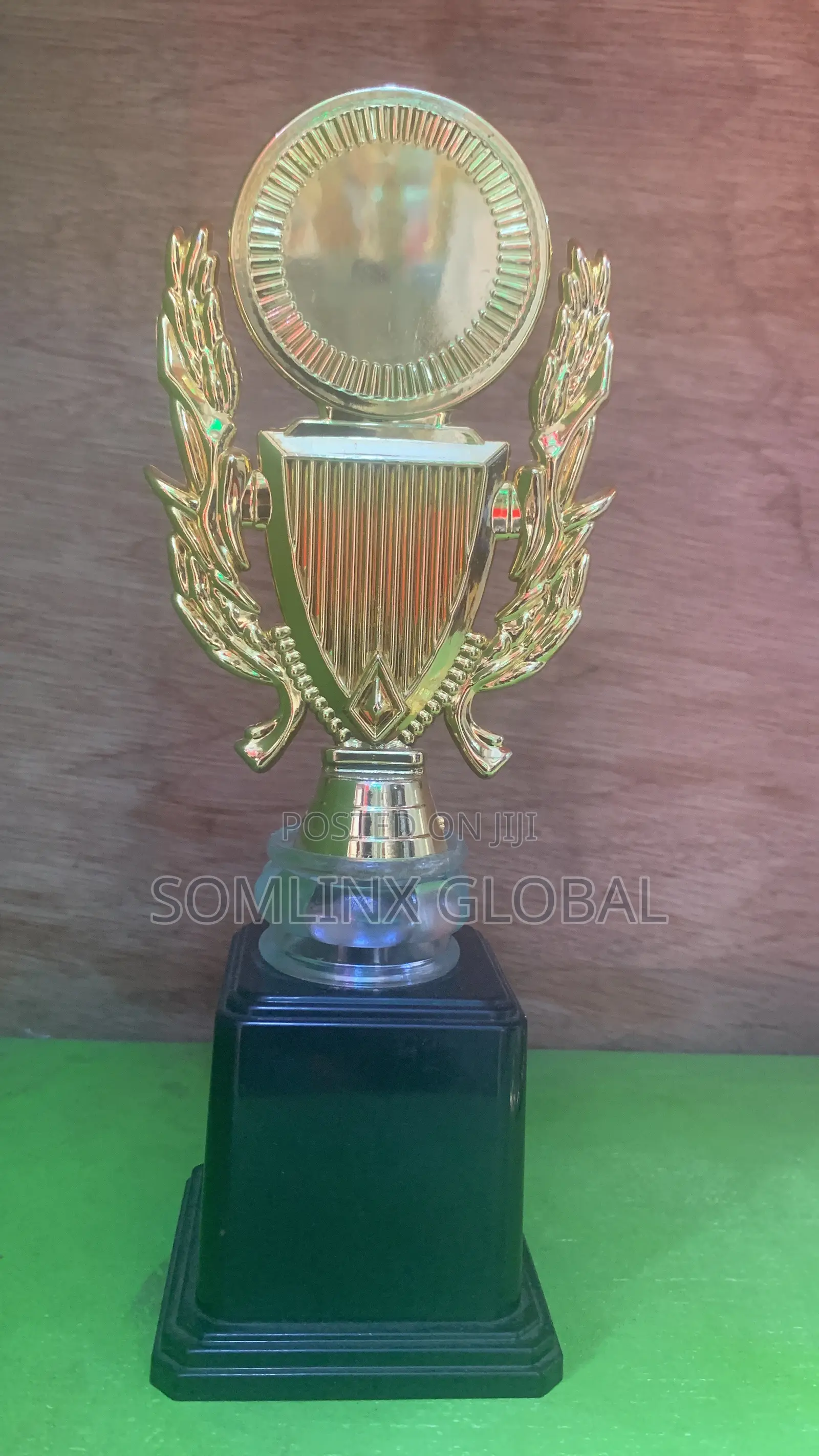 Gold Trophies (9inches) With Branding