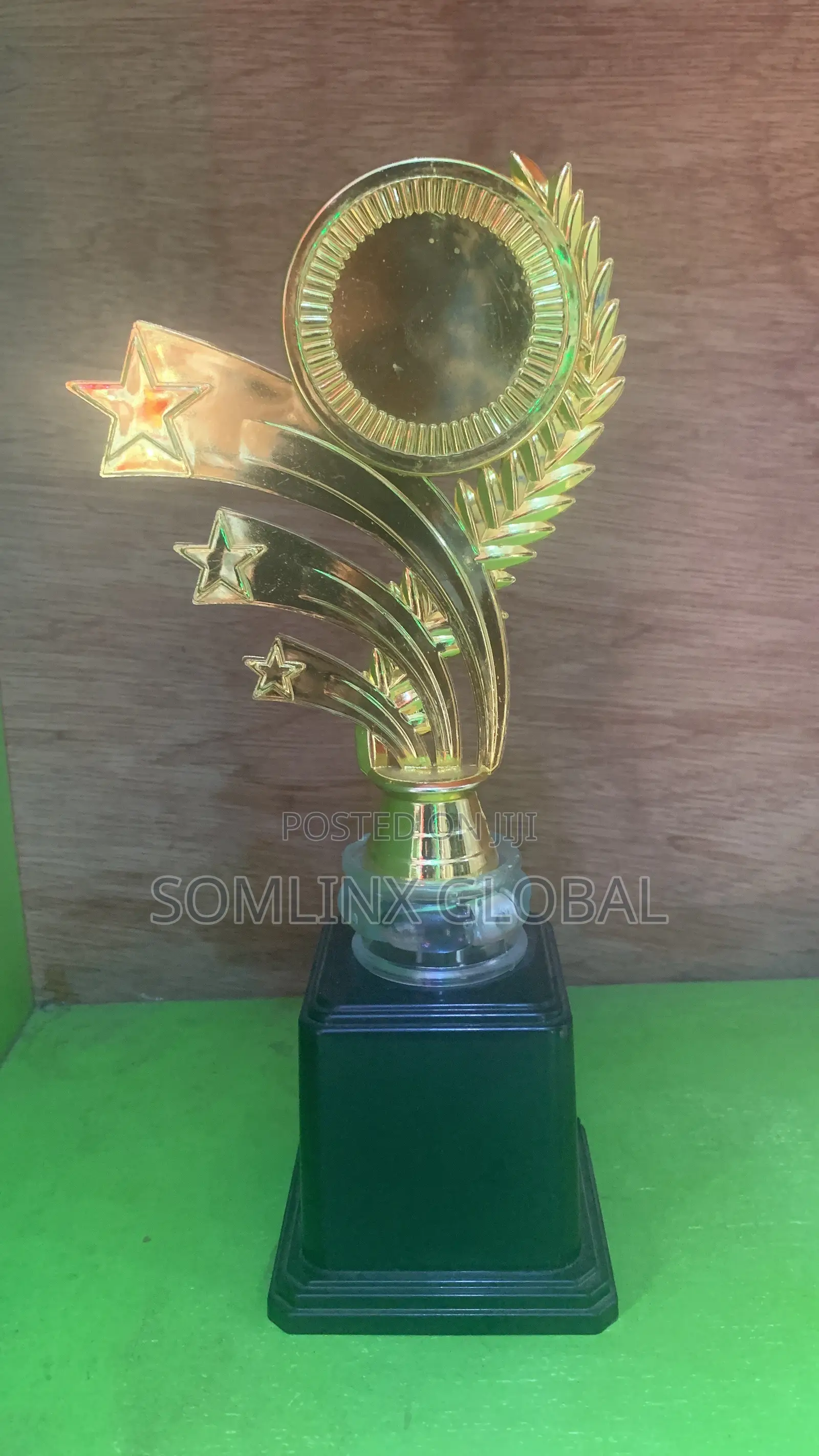 Gold Trophies (9inches) With Branding