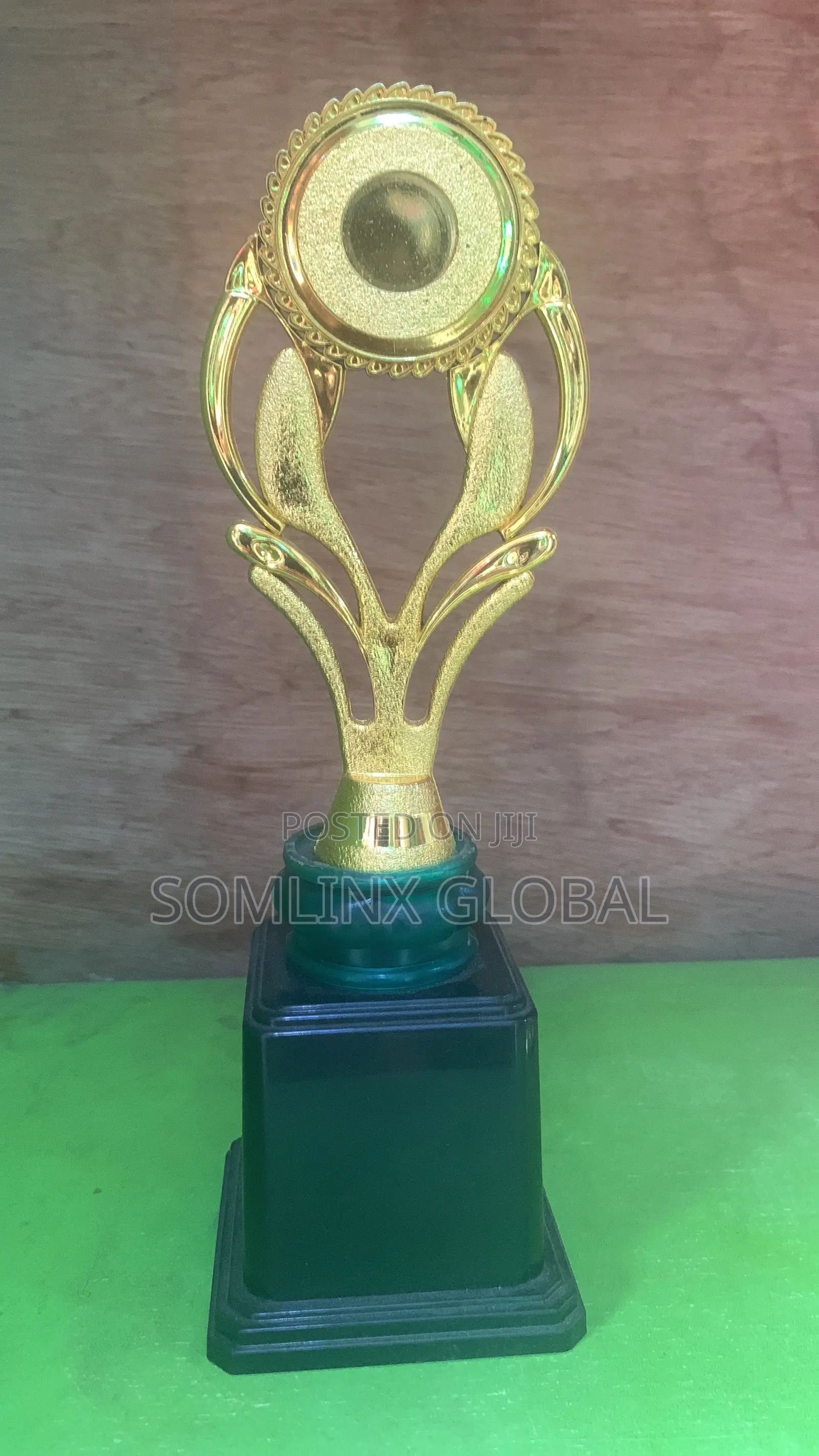 Gold Trophies (9inches) With Branding