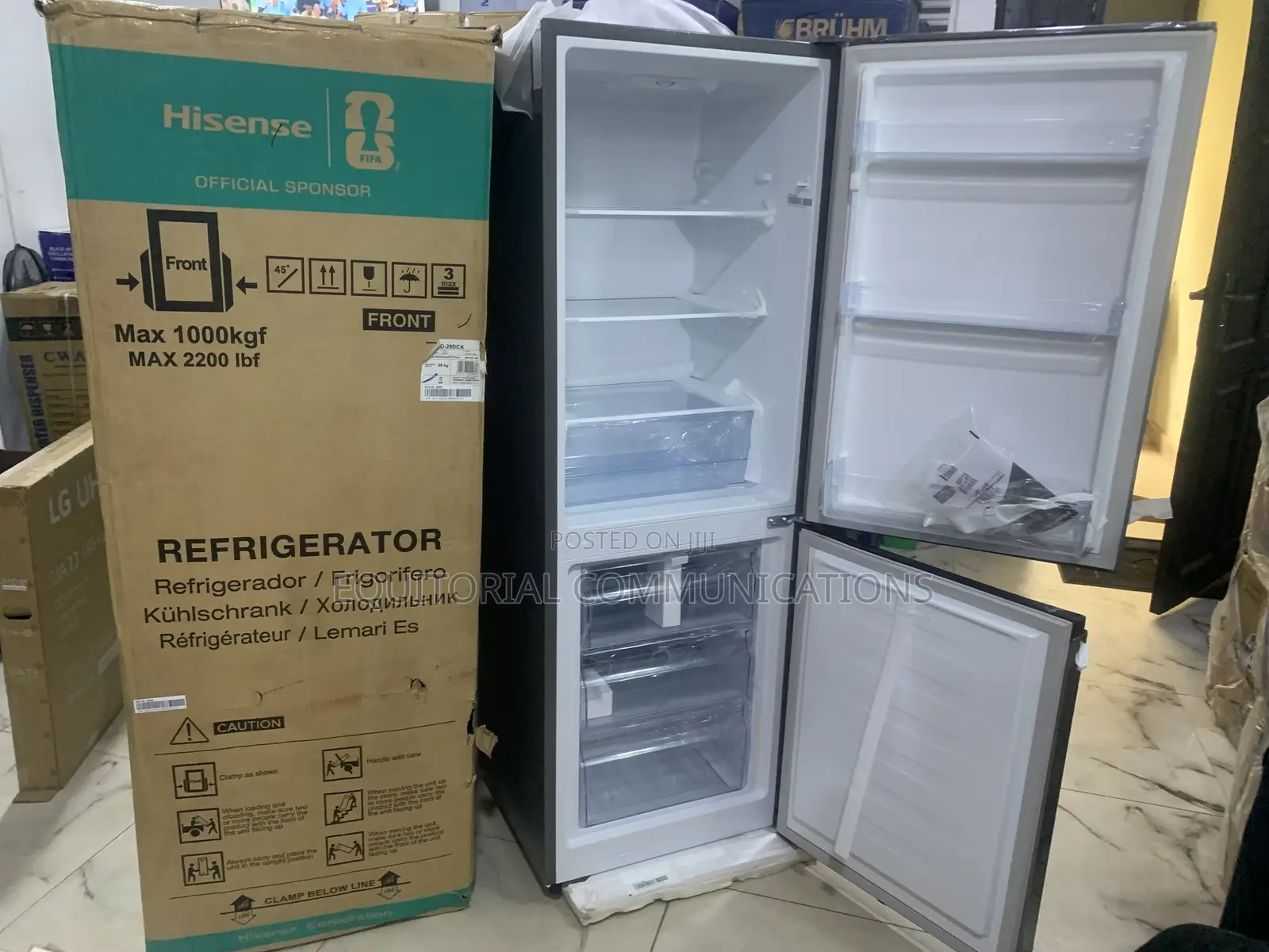 Hisense Rd-29dca 225l Refrigerator With Fresh Food Preservation Techno