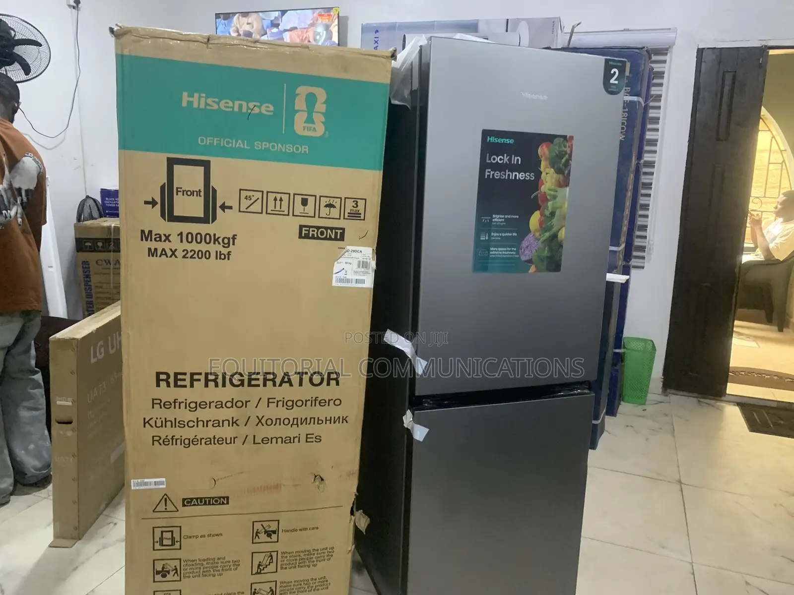 Hisense Rd-29dca 225l Refrigerator With Fresh Food Preservation Techno