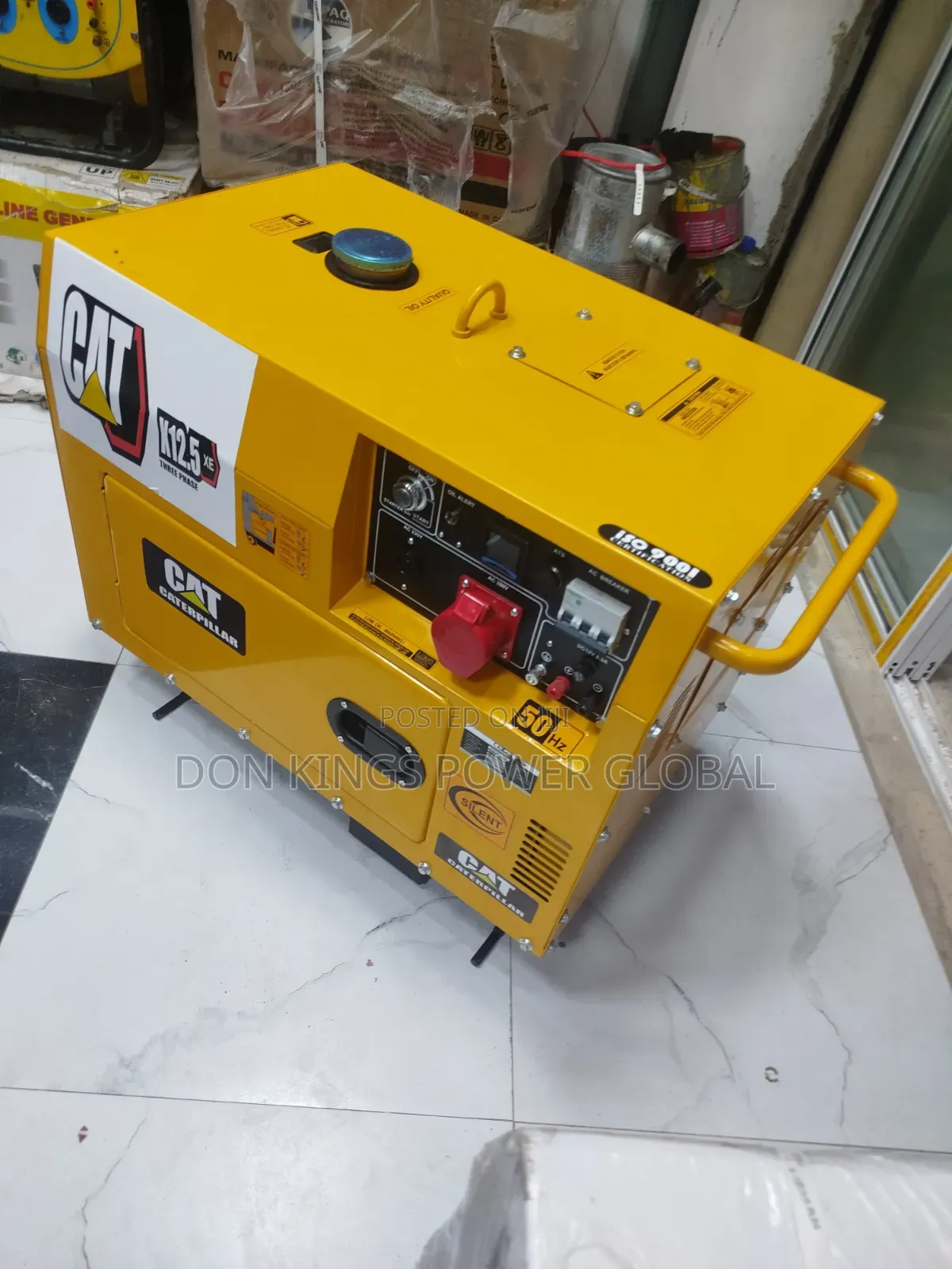 Cat 12.5kva Diesel Generator With 100% Copper Coil