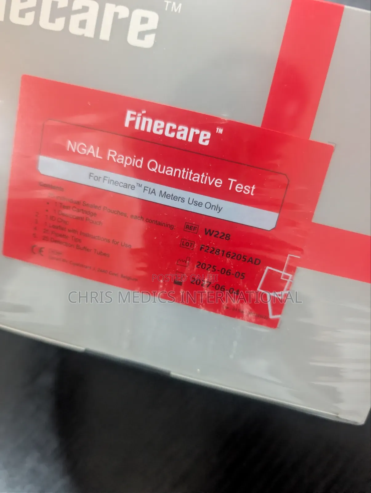 Ngal Rapid Test Kit Finecare
