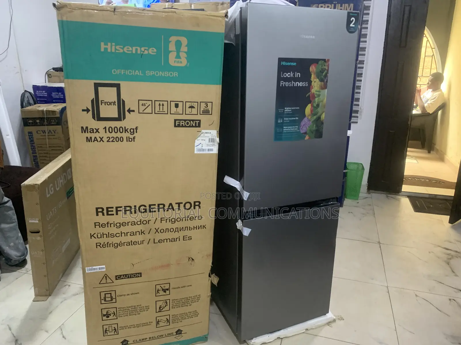 Hisense Rd-29dca 225l Refrigerator With Easy to Clean Interior Compart