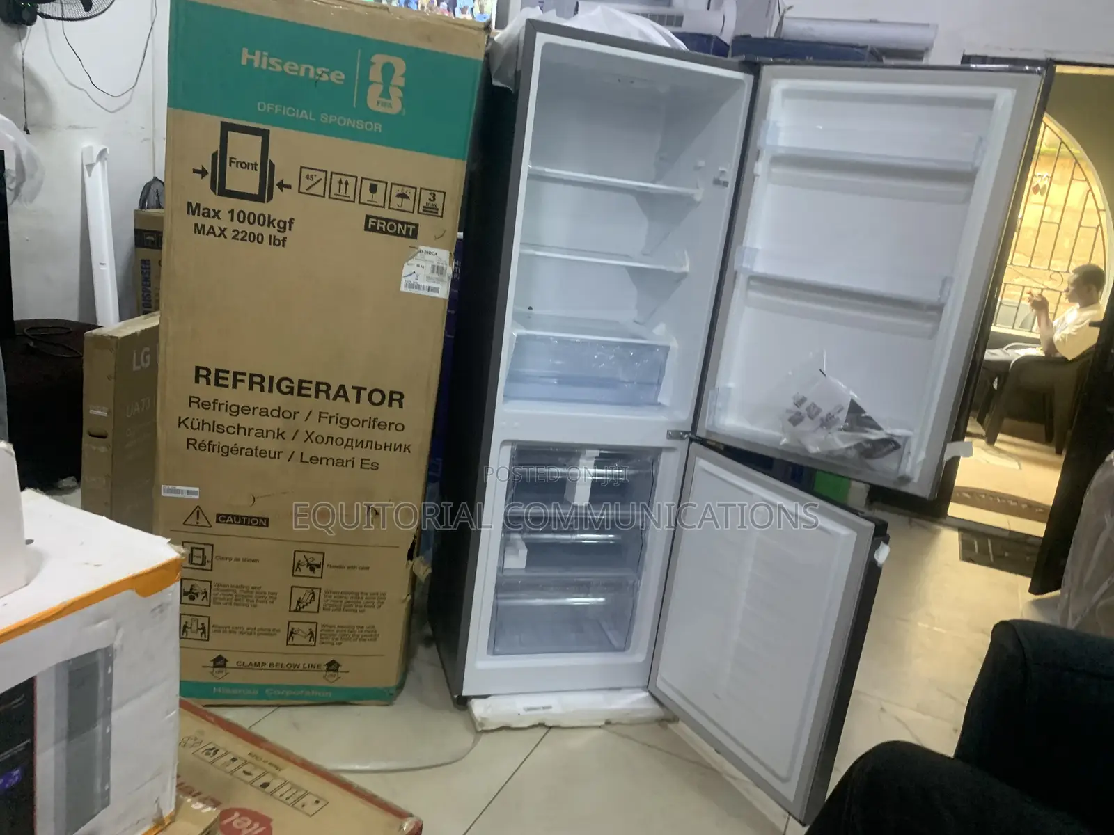 Hisense Rd-29dca 225l Refrigerator With Easy to Clean Interior Compart
