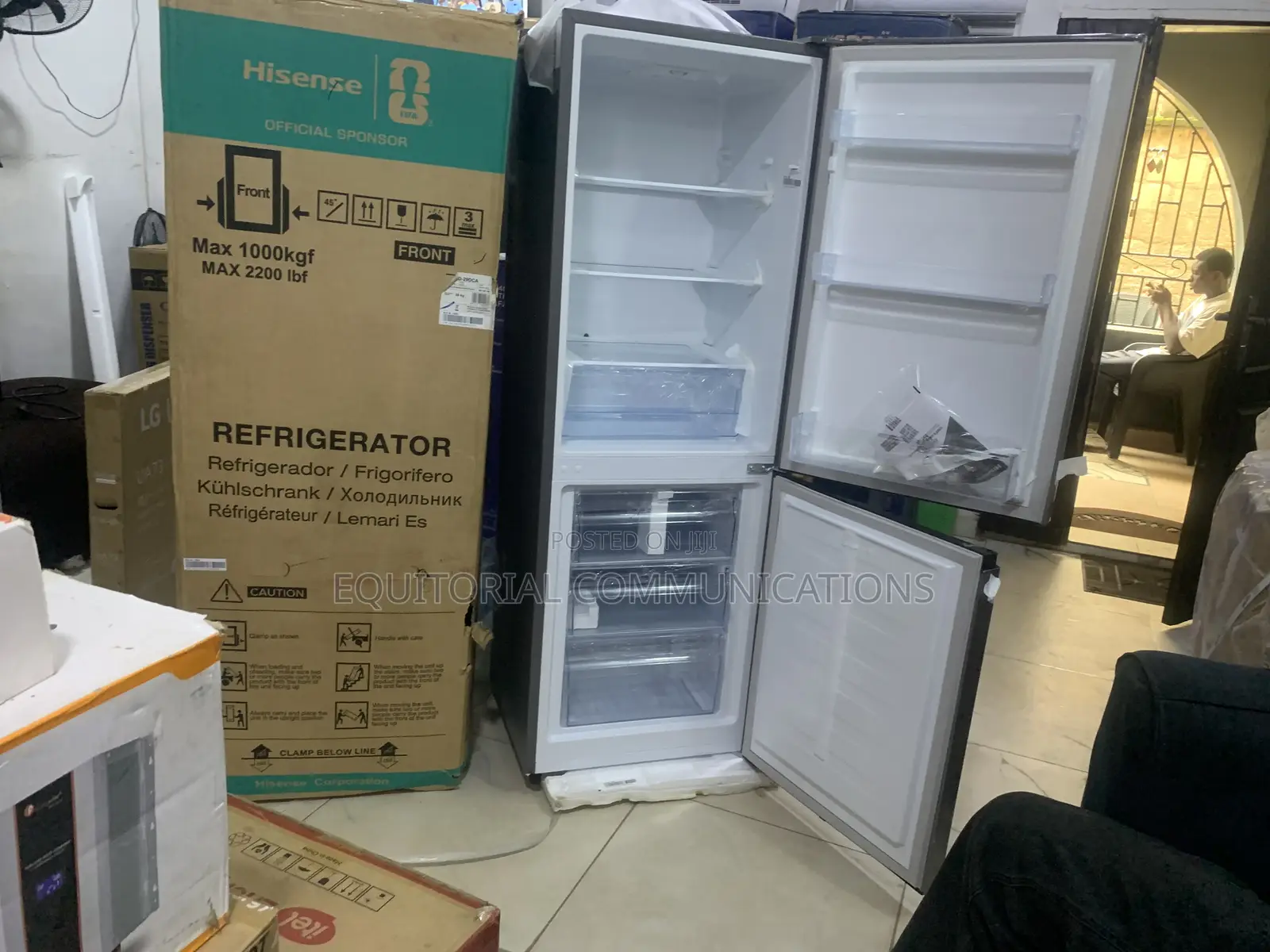 Hisense Rd-29dca 225l Refrigerator Offering Reliable Daily Cooling Per