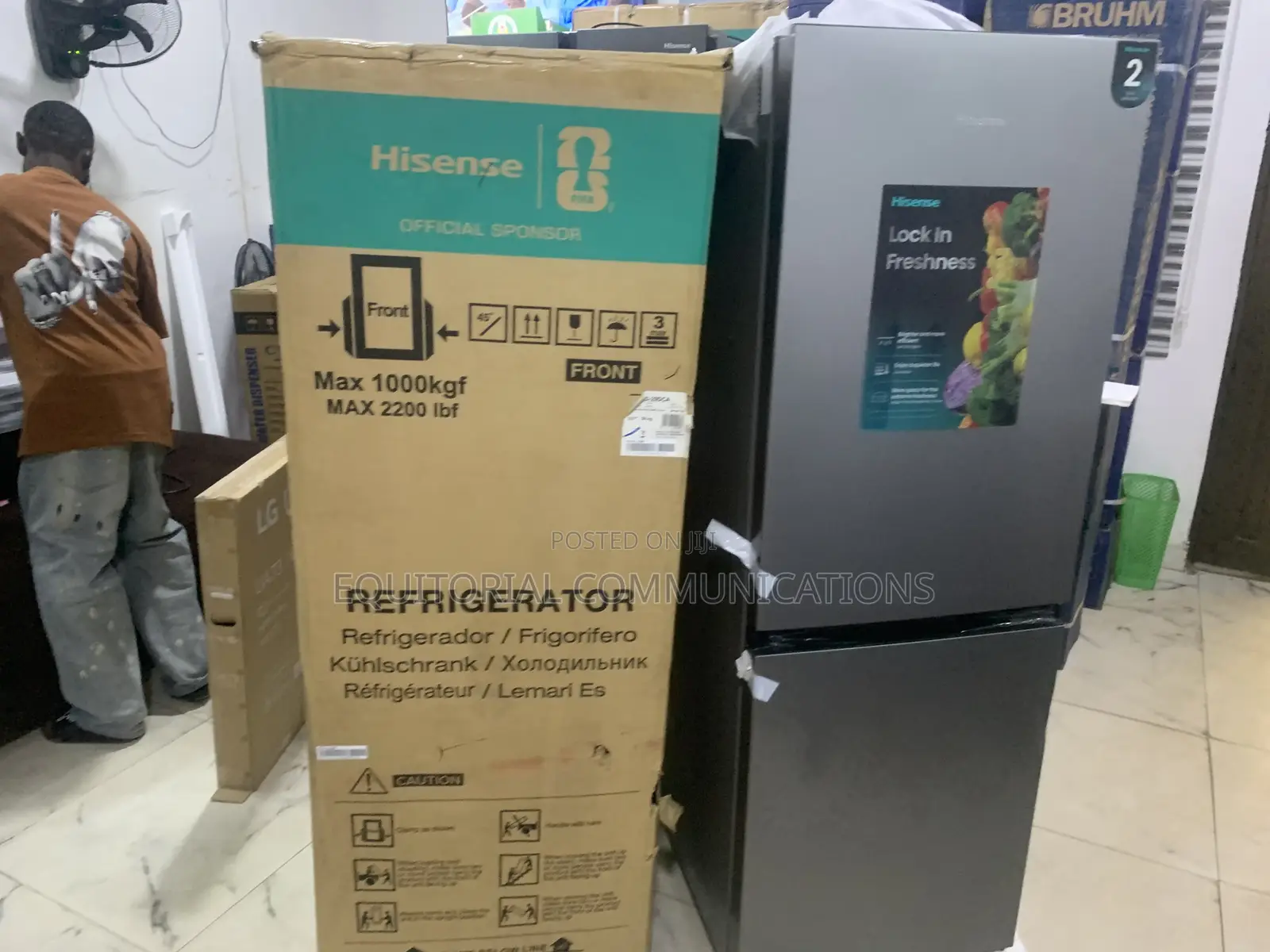 Hisense Rd-29dca 225l Refrigerator With Powerful Cooling and Energy Ef