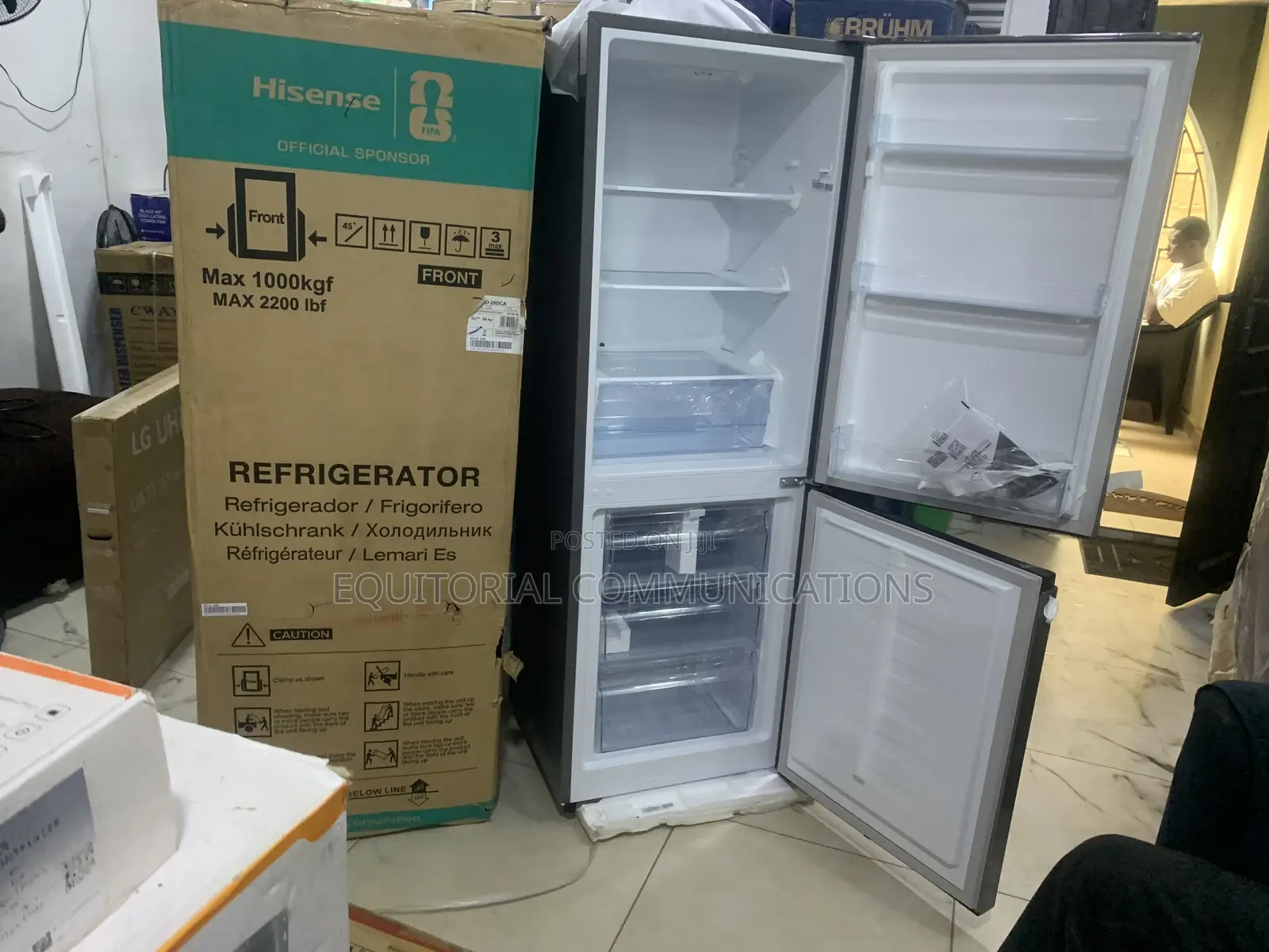 Hisense Rd-29dca 225l Refrigerator With Convenient Storage Compartment