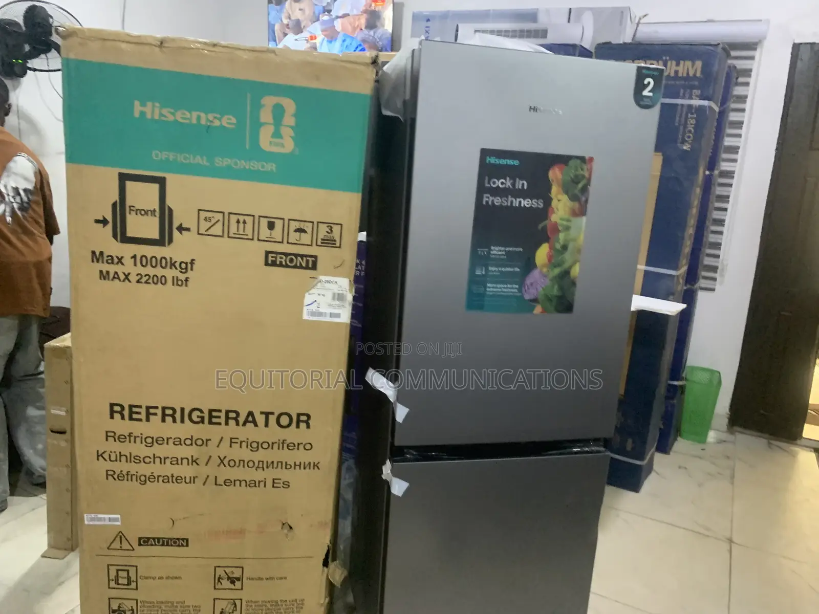 Hisense Rd-29dca 225l Refrigerator With Convenient Storage Compartment