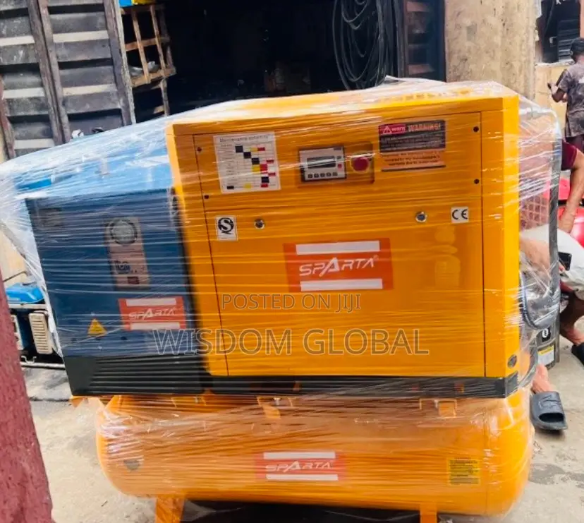 Sparta Screw Air Compressor (With Air Dryer 600l Tank)