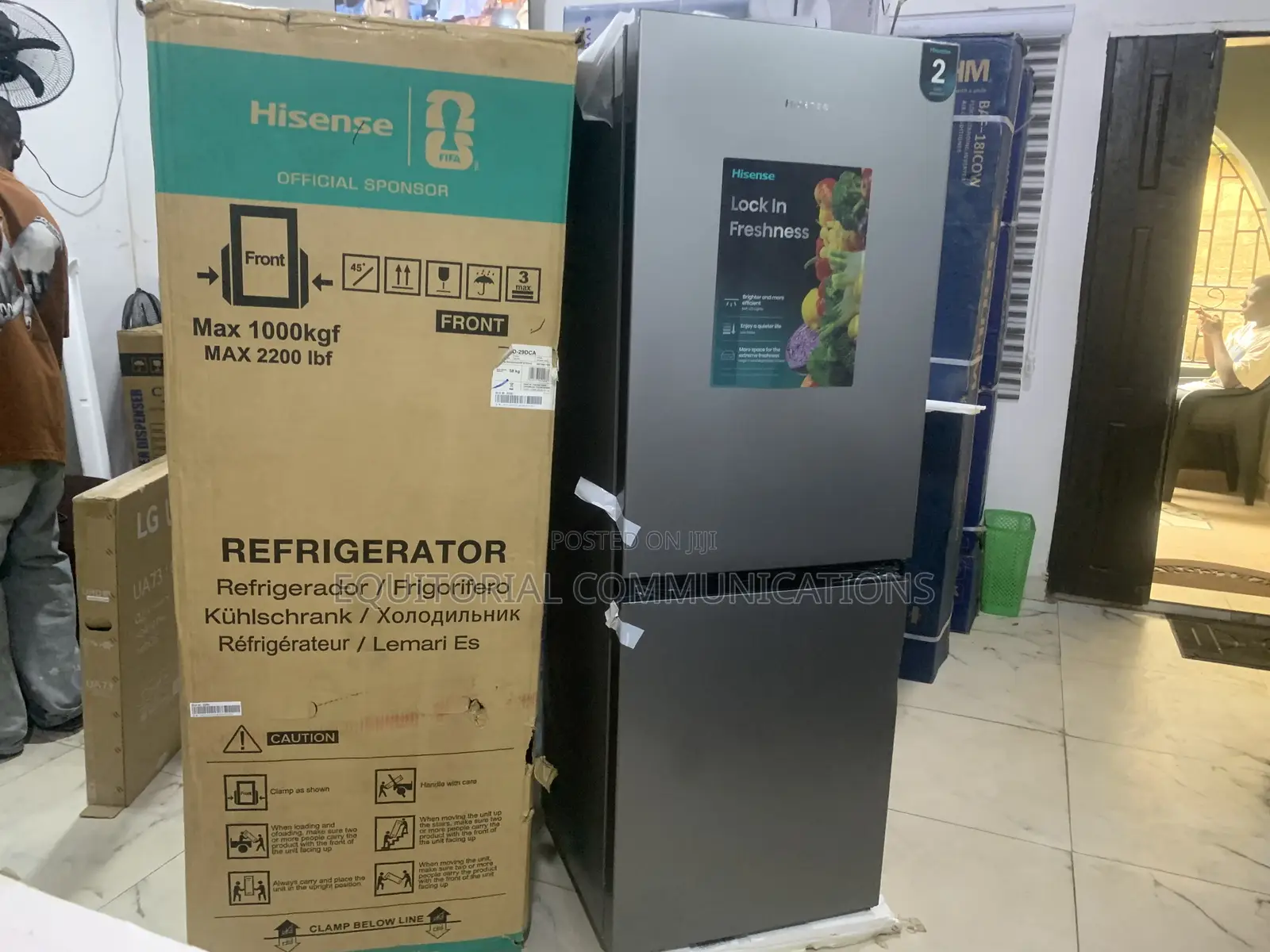 Hisense Rd-29dca 225l Refrigerator Designed to Keep Food Fresh Longer