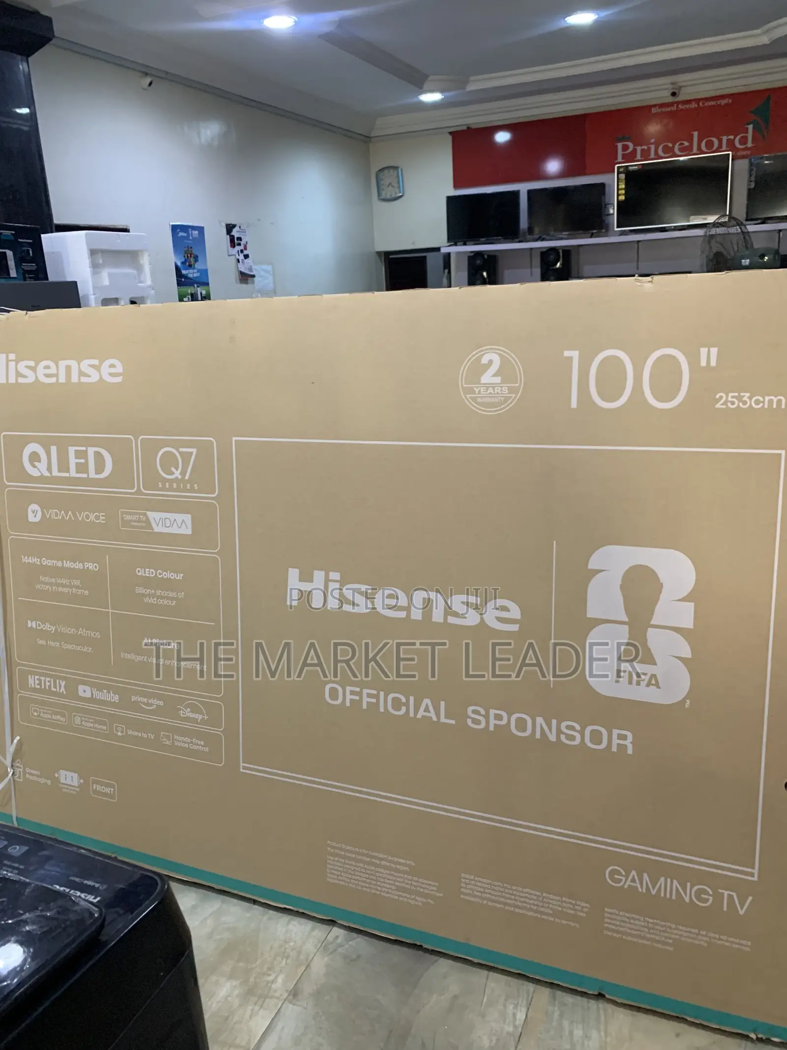 Hisense 100” Qled Q7q Tv